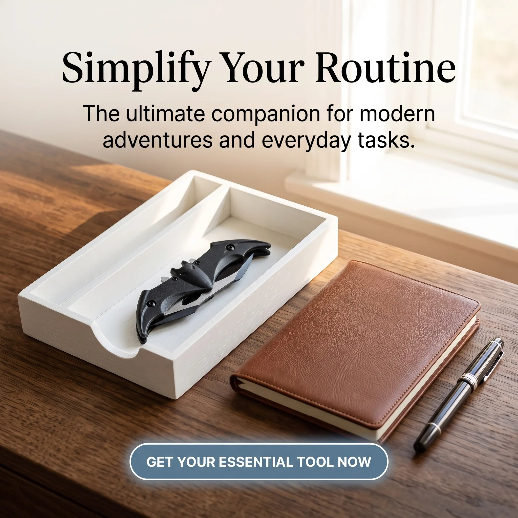 Stainless Steel Pocket Knife for Adults, Foldable EDC Outdoor Knife with a Curved Blade and CM-Scale - Survival Equipment for Camping, Outdoor Knives