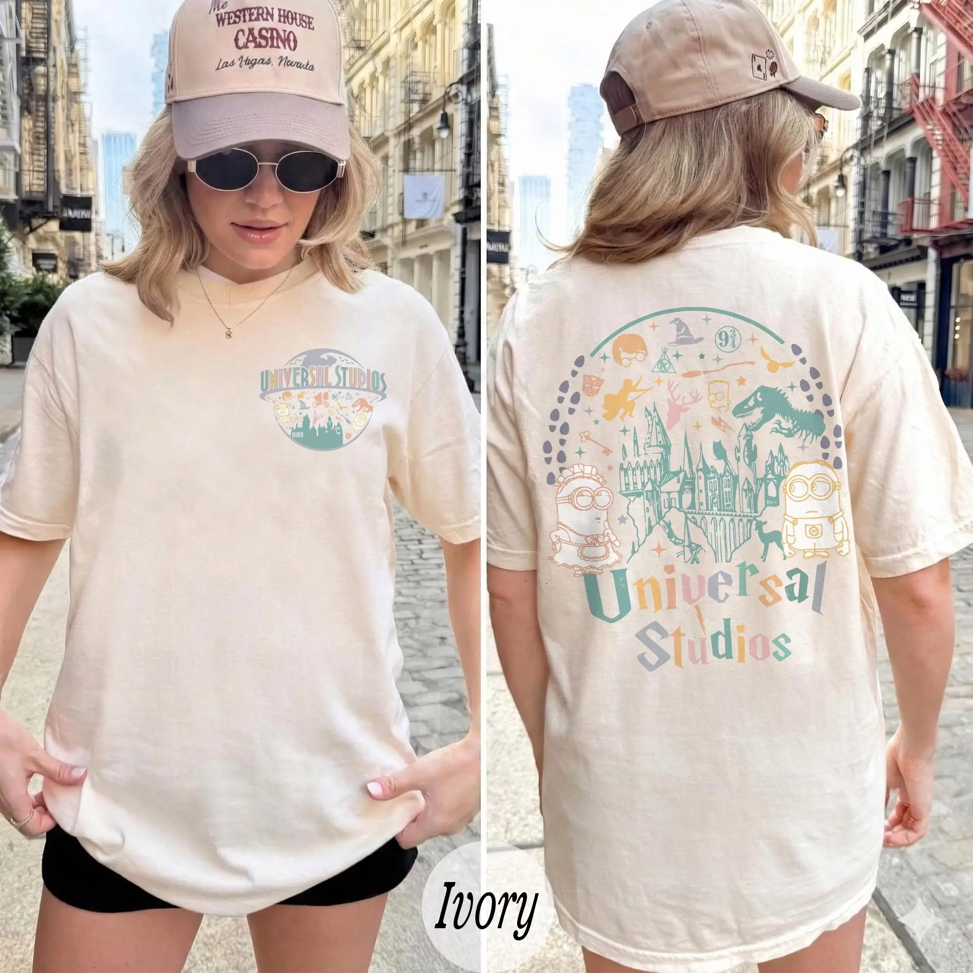 Retro 2-sided Universal Studios Shirt, Universal Studios Shirt, Trip Shirt, Family Vacation Shirts