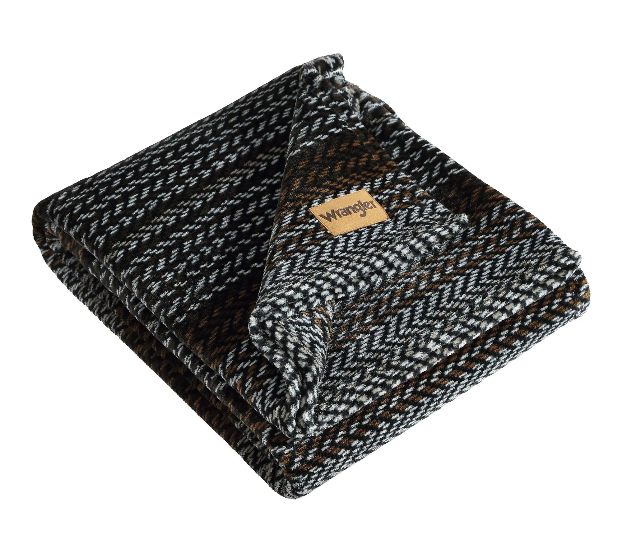 Wrangler Nash Stripe Ultra Plush Fleece 50"X60"Throw