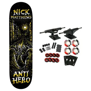 Anti Hero Skateboard Complete Nick Matthews Fireside 8.5" x 32.18"