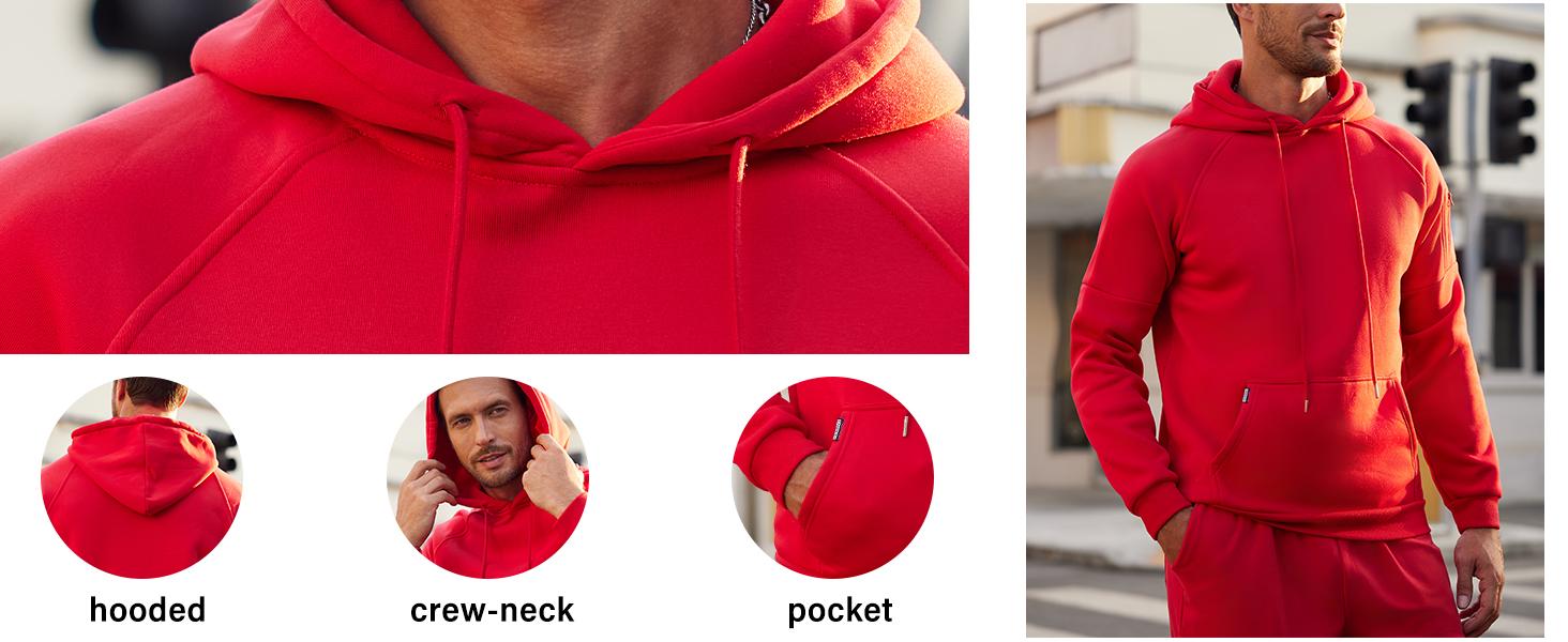 Men's Sport Hoodie Set – Lightweight, Stretchy & Comfortable for Sport or Daily Wear