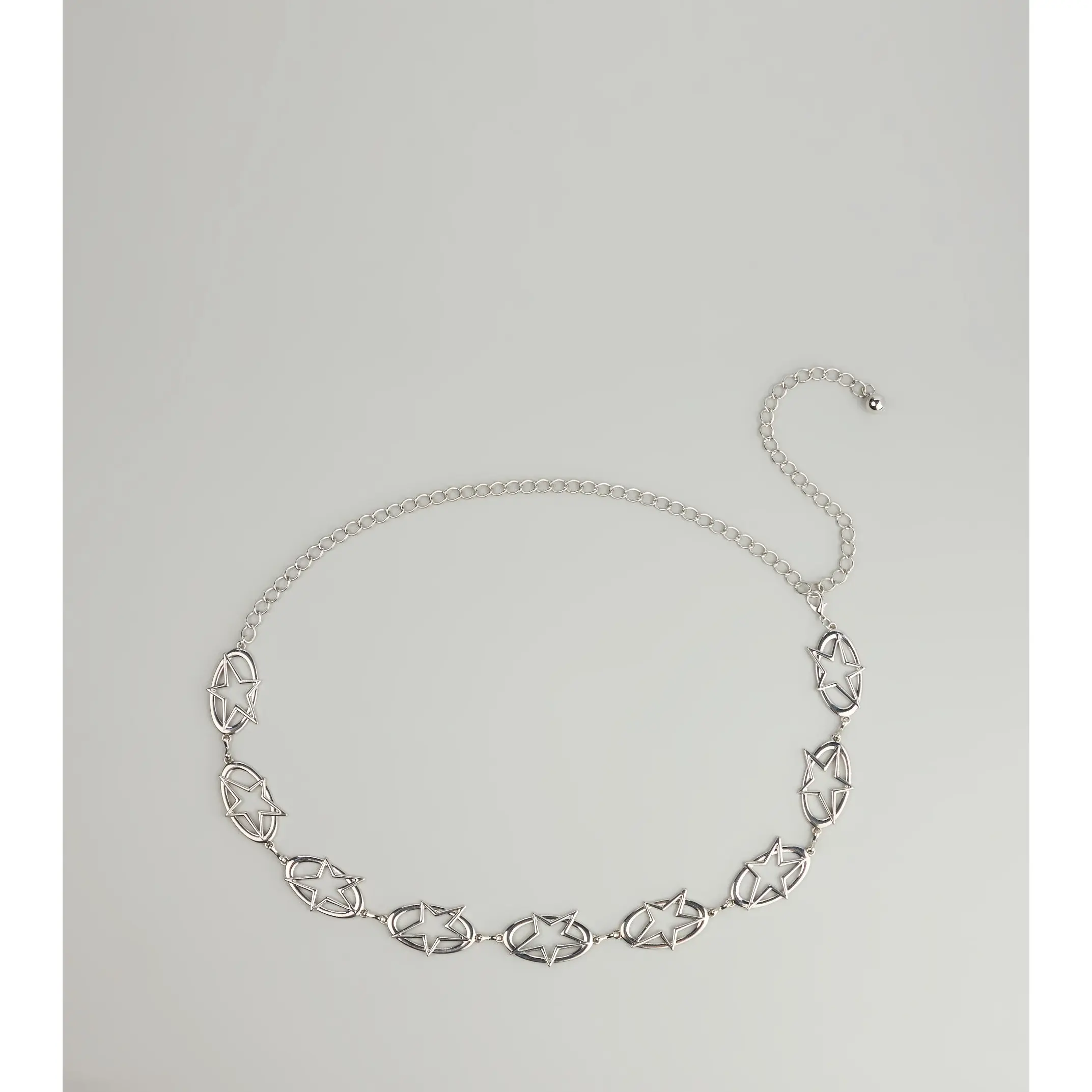 Starstruck Silver Chain Belt