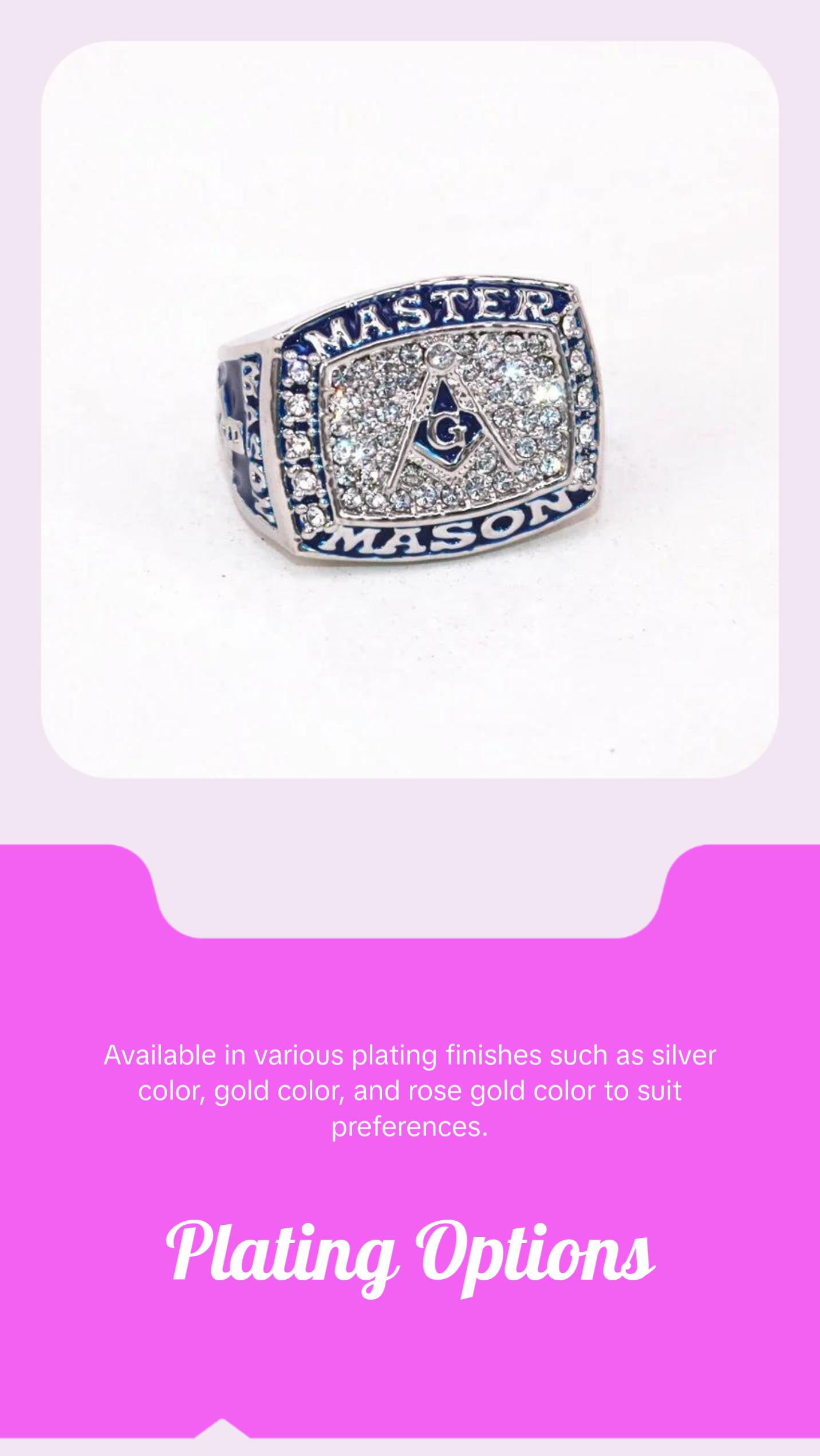 Master Masonic Championship Ring Master Masonic Championship Ring