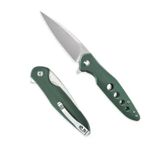 JoyRaining"Hummingbird" EDC Folding Knife — Symbol of Luck & Precision, Lightweight Pocket Knife.D2 Steel Blade & G10 Handle & Ceramic bearings, Ideal Exquisite Gift for Men/Women SpringStatements
