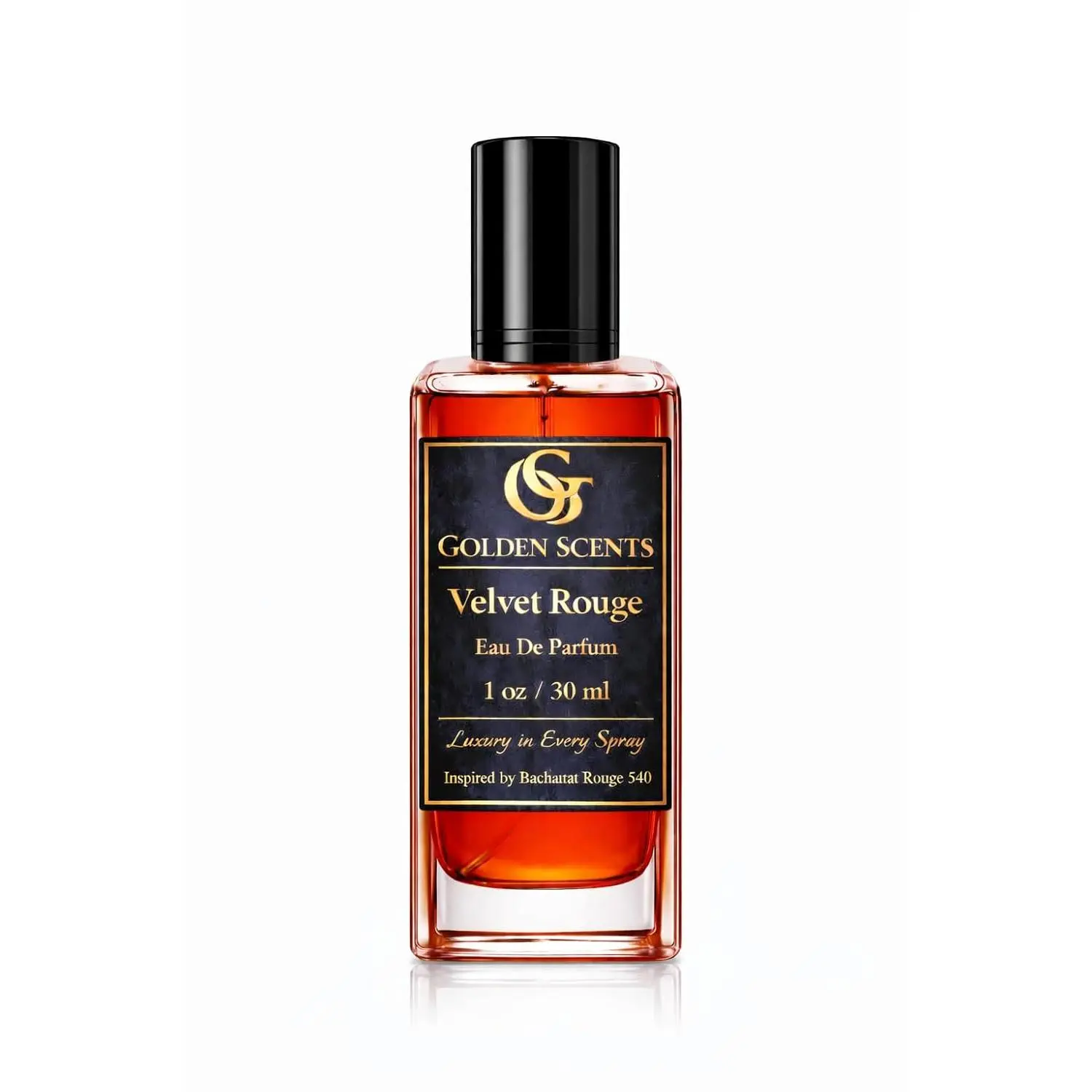 Velvet Rouge Eau De Parfum – Inspired by Baccarat Rouge 540 – Long Lasting Luxury Fragrance – 1 oz / 30 ml
