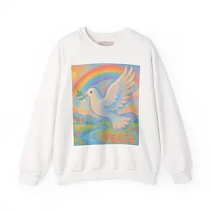 'Peace' Crewneck Sweatshirt