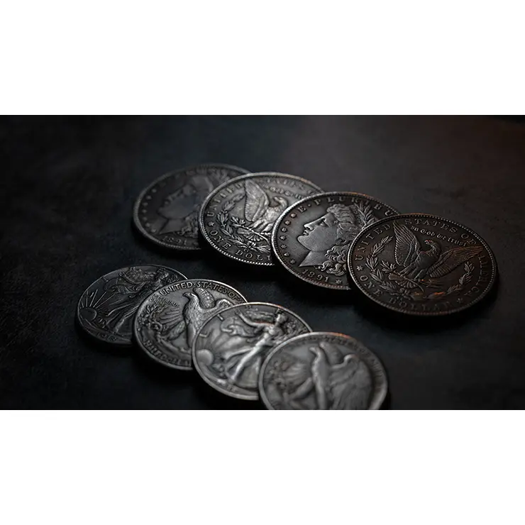 David Roth Expert Coin Magic Made Easy Complete Set by Murphy's Magic Supplies