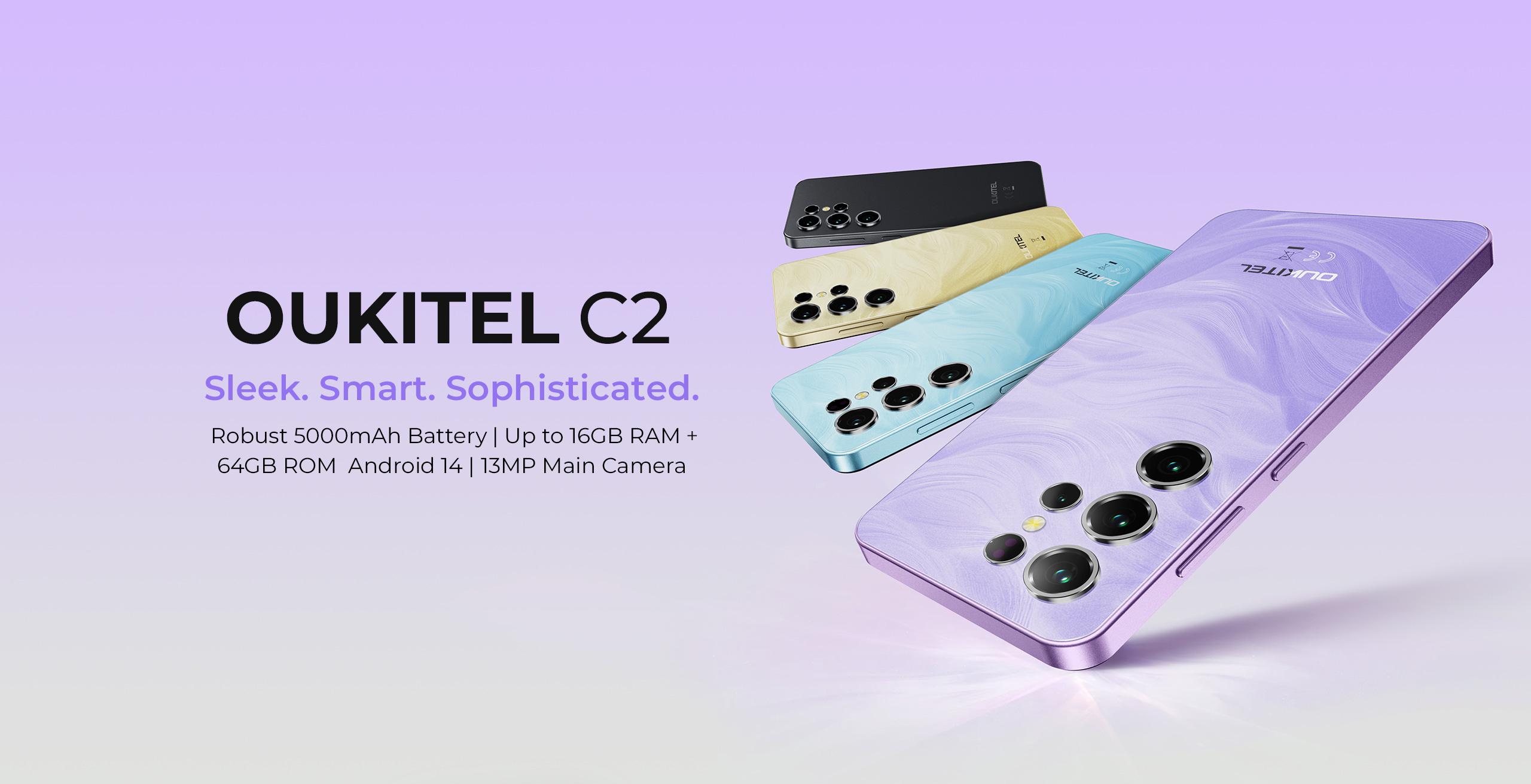OUKITEL C2 Unlocked Cell Phone -6.52