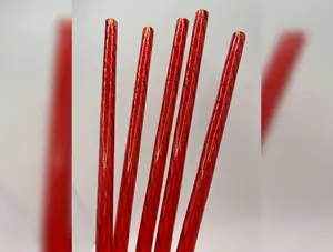 Red Crystal Swirly Straw (40oz Tumbler)