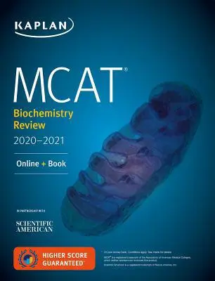 USED Book - MCAT Biochemistry Review 2020-2021: Online + Book by Kaplan Test Prep (Paperback) - english