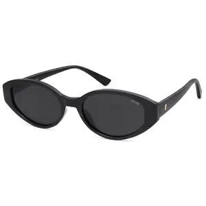 SOJOS Retro Oval Polarized Sunglasses for Women Wide Chic Cat Eye Trendy Vintage Shades UV400 Protection
