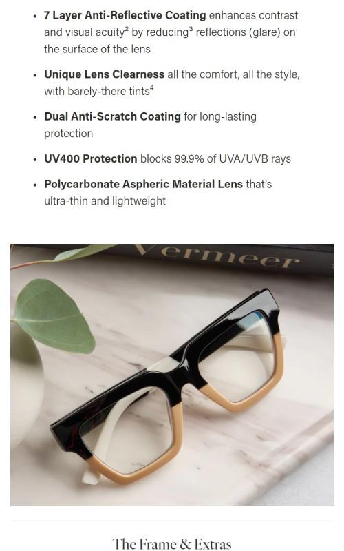 Peepers Take a Bow Blue Light Glasses Frames Lightweight Durable Modern Fashionable Eco-Friendly
