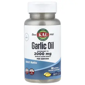 KAL Garlic Oil, 100 SoftGels