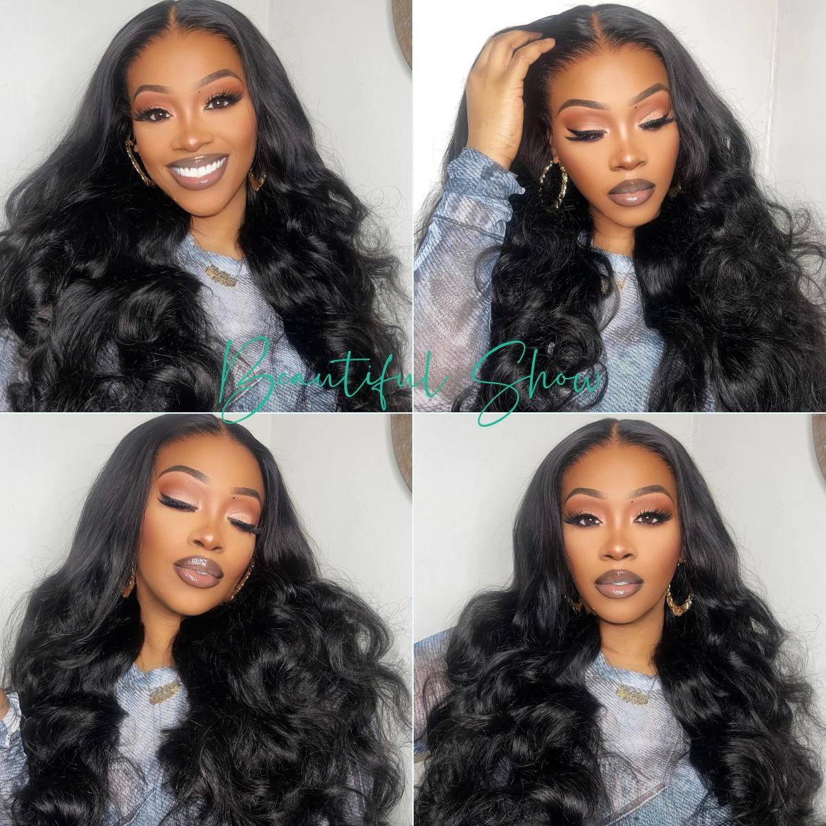 [Spring Must Have] Asteria Hair Ready To Go Glueless Wig Body Wave 7x5/7x4 Pre Cut Lace Closure Human Hair Wigs Bleached Knots with 250% Density #GetReadyforFashionWeek