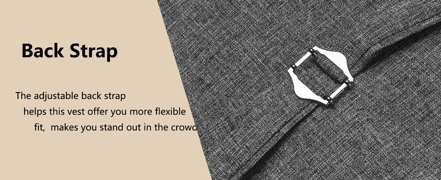 COOFANDY Men's Vests Casual Business Vests Lightweight Waistcoat Slim Fit Suit Vest