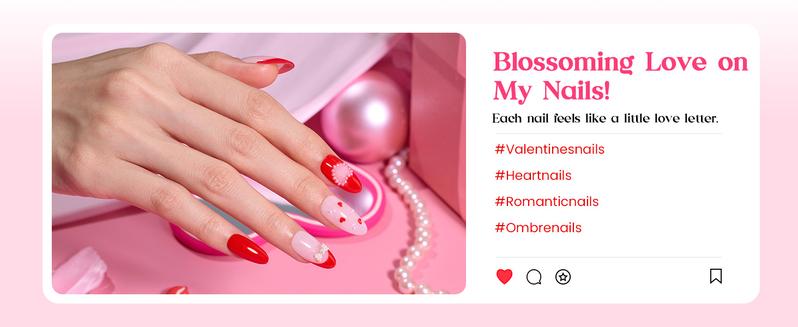 【Exclusive to TikTok】Beetles HEARTBEAT Gel Nail Polish Set,Glitter Pearl Gel Cat Eye diy salon nails at home gift Cosmetic Manicure Cutics Fall Nail Halloween Nail Black Friday Winter Nail Christmas Gift