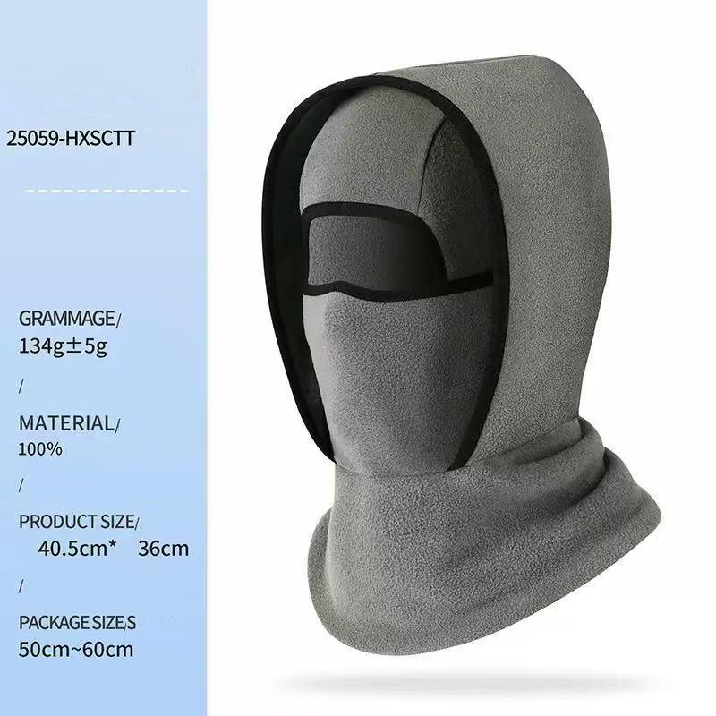 Unisex Windproof & Warm Balaclava,Thickened One-Piece Winter Hood Face Mask,3 in 1 Multi-Functional Windproof Winter Hat lady baggy cardigan perfect holiday party favor thick plush green candlestick easy cut wooden peanut  chain Free Standing Pumpkin Deco