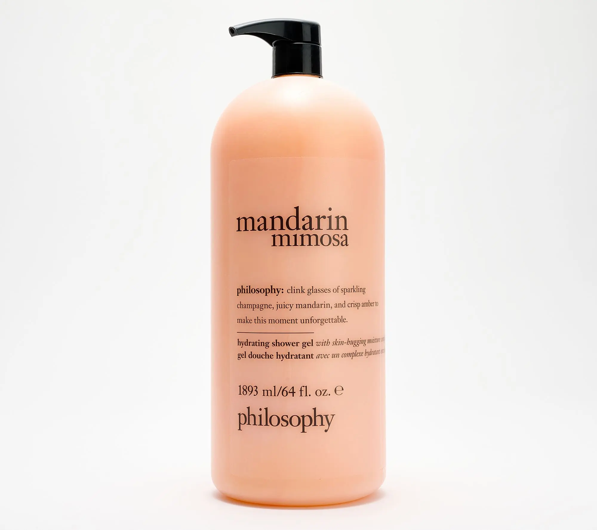QVC philosophy 64oz Mega Summertime Fun Bath & Shower Gel