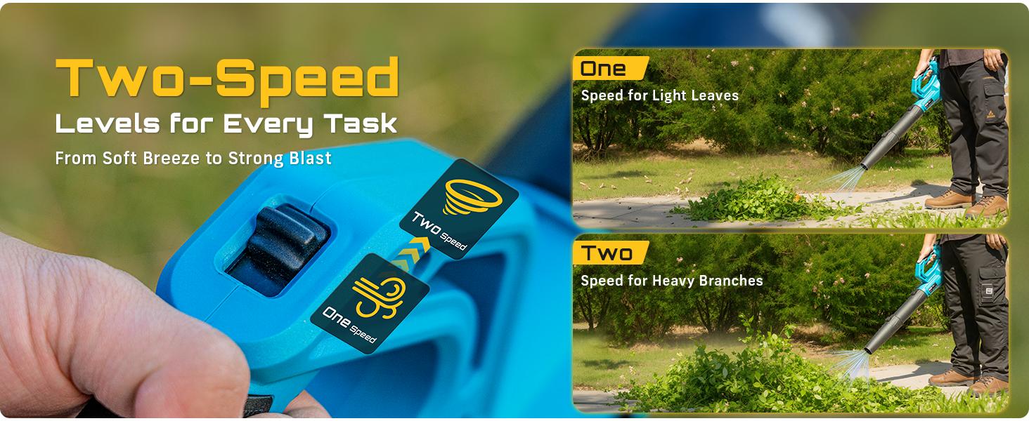 SEESII Cordless Hedge Trimmer & Leaf Blower Kit,With 20" Dual-Action Blade And 2 Speed Modes, 2 Pcs 4.0Ah Batteries, Yard Cleanup Fast & Powerful, Long Battery Life, Safe & Lightweight for Full Garden Upkeep HC100