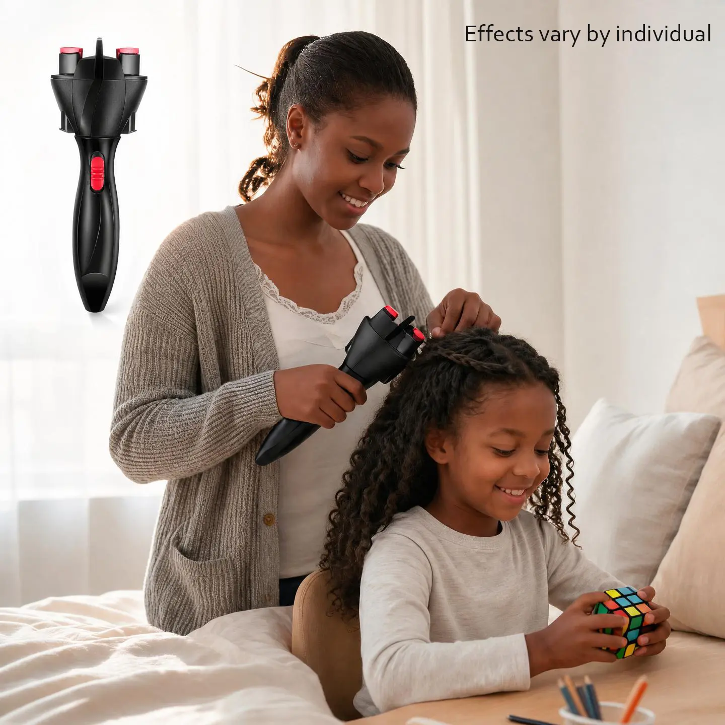 CESTVEEL Hair Styler - Multifunctional Cordless Battery-Powered Tool, Automatic Hair Braider & Straighteners for Everyday Beauty ，automatic braider machine, smart culing tools, twist for diy hairstyles, Straightening, Quick Hairstyle S, Beauty Products, P