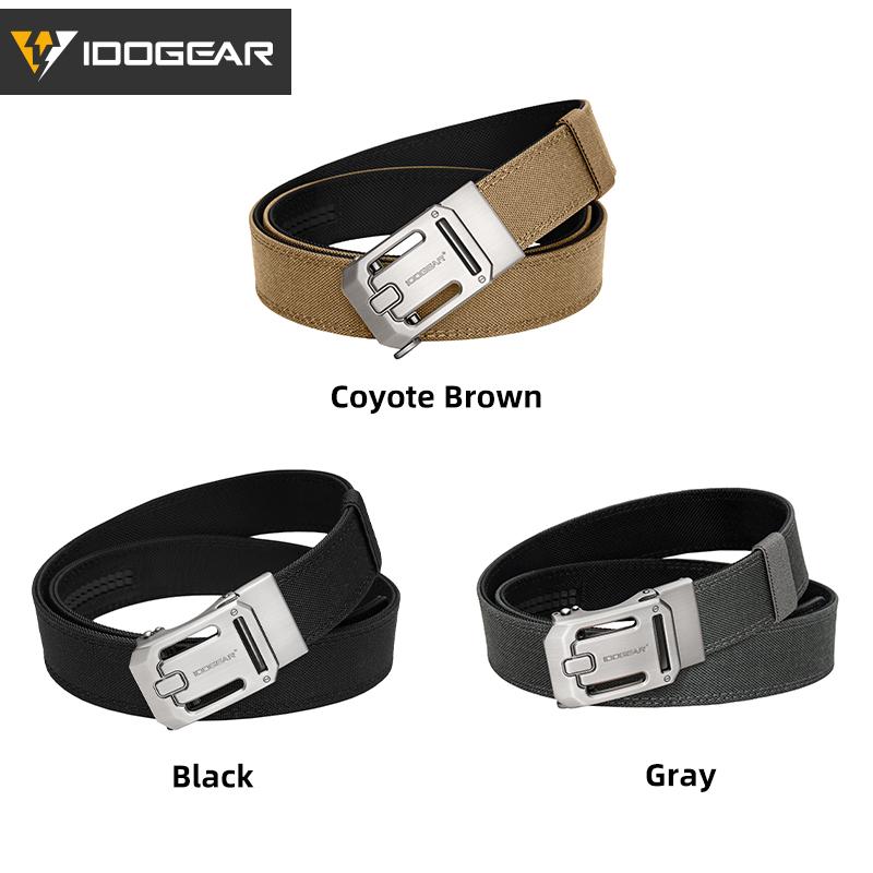 IDOGEAR 1.5" Ratchet Nylon Belt with Adjustable Metal Buckle Tactica Quick-Release Reinforce CCW Belt 3447 SpringStatements IDOGEAR 1.5" Ratchet Nylon Belt with Adjustable Metal Buckle Tactica Quick-Release Reinforce CCW Belt 3447 SpringStatements