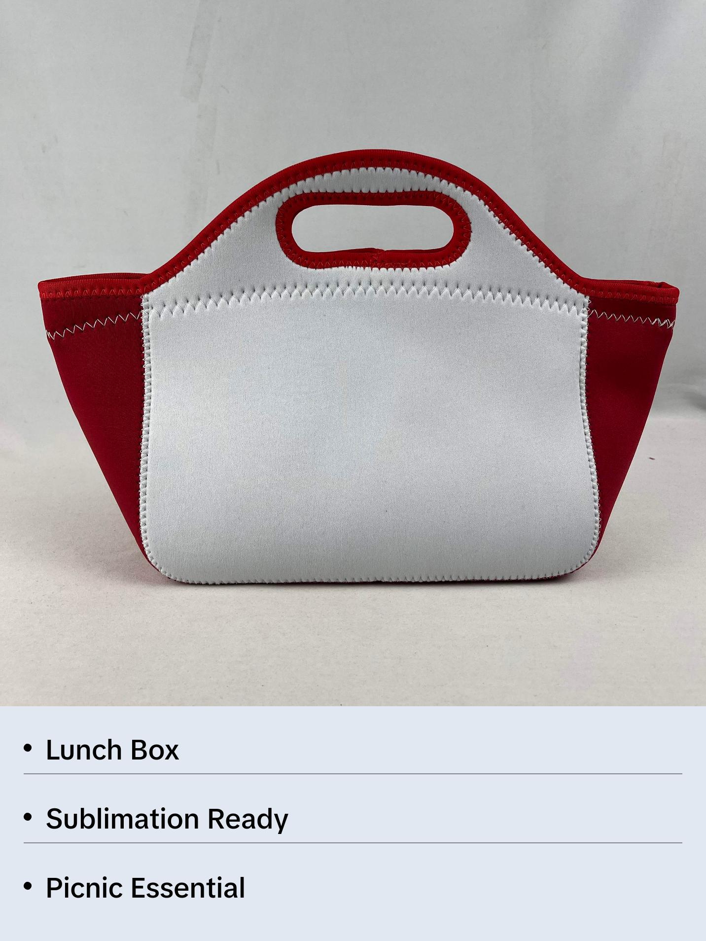 Color Neoprene Lunch Box (Blank)
