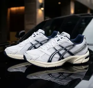 ASICS Gel-1130 White Midnight 1202A164-110 Womens Fashion Sneakers New