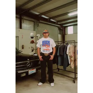 Buck What They Say - White Tee