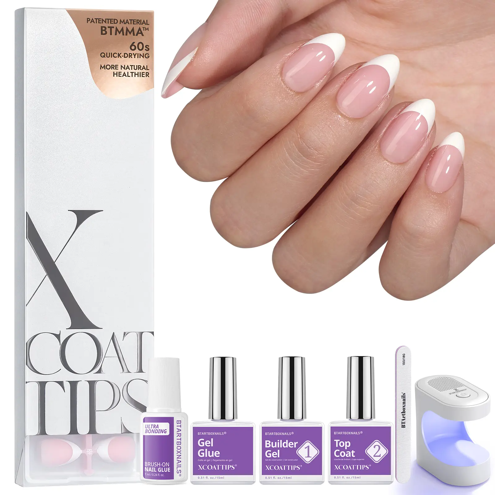 S Almond-Kit Pink bases