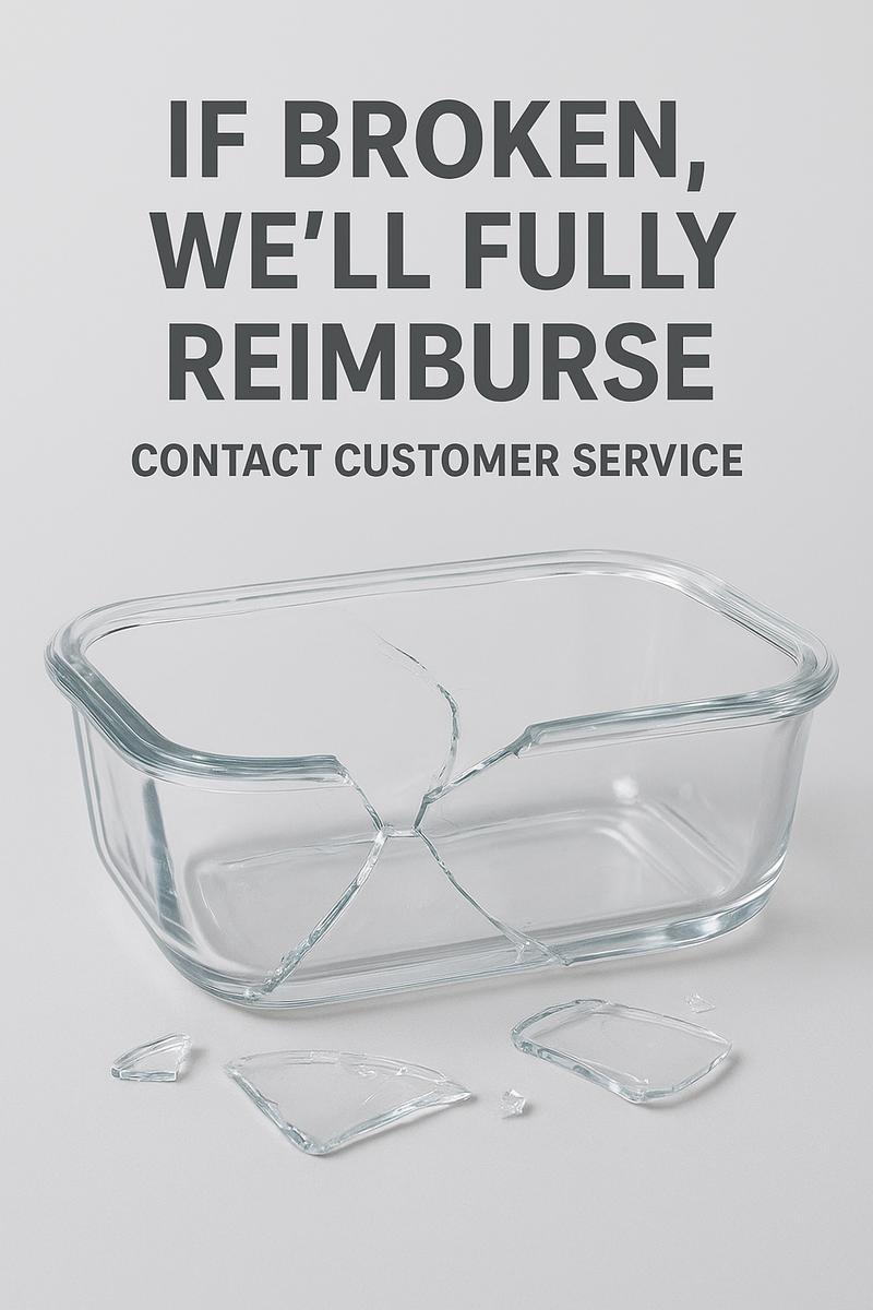 [Valentine’s Day Gift] 8 Pack Borosilicate Glass Food Storage Containers (8 Containers+1 Utensil) Stackable Airtight BPA Free Oven/Microwave/Freezer/Dishwasher Safe