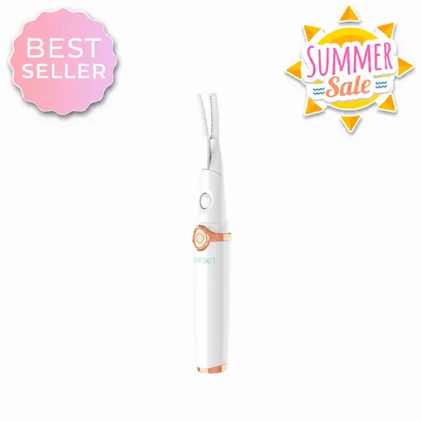 RIKI LOVES RIKI Eyelash Curler with 3 Adjustable Temperature Settings for Precise Curling & Makeup Rechargeable USB Cable Ergonomic Design Viral Finds Fall Sale
