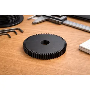 70mm Spur Gear – 70 Tooth - Gear with 14mm Bore & Keyway (Module 1, 20° Pressure Angle)