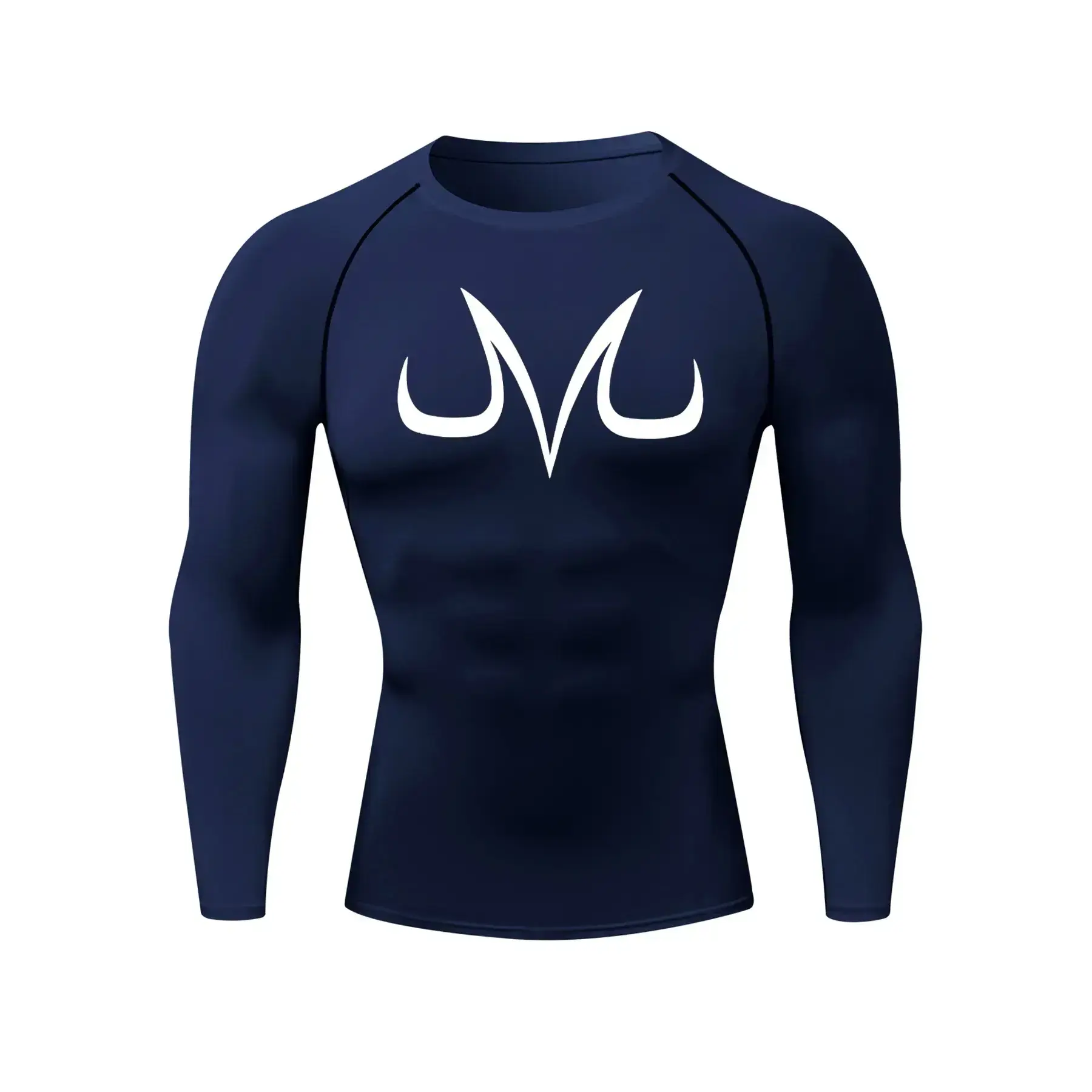 Men's Graphic Print Round Neck Raglan Sleeve Tee, Tight Casual Long Sleeve T-shirt for Spring & Fall, Men's Top for Daily Wear Men's Graphic Print Round Neck Raglan Sleeve Tee, Tight Casual Long Sleeve T-shirt for Spring & Fall, Men's Top for Daily Wear