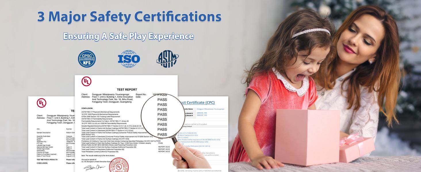 [WOOROY] Reborn Doll - Excellent Gift for Birthday Christmas Gift and New Year, 18" Full Vinyl Body Doll, Hand-painted Hair, Gift Ideas, Perfect Gift Choice for Kids Age 3+, Fake Baby Doll