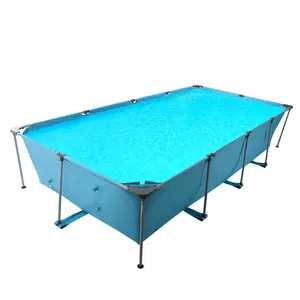 15FT Above Ground Swimming Pool for Backyard Large Steel Frame Swimming Pools for Family and Pets with 177X86IN
