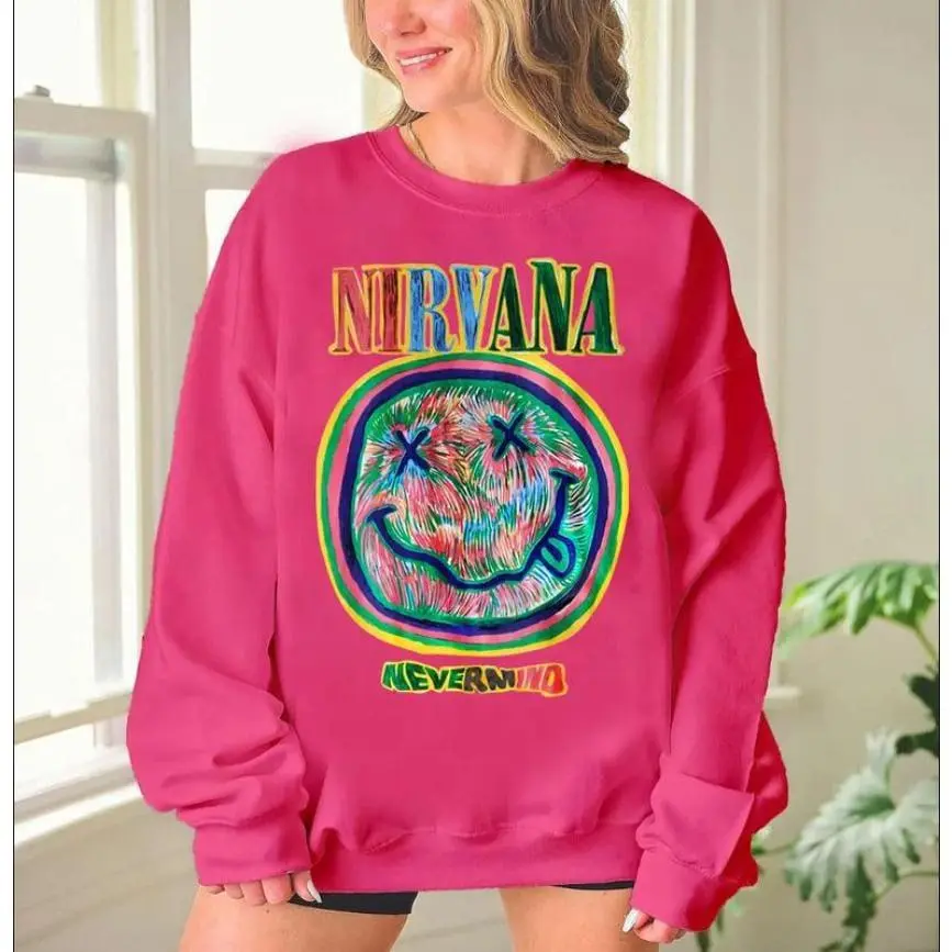Nirvana Nevermind Sweatshirt, Nirvana sweatshirt, sweaters for women, youth hoodies girls