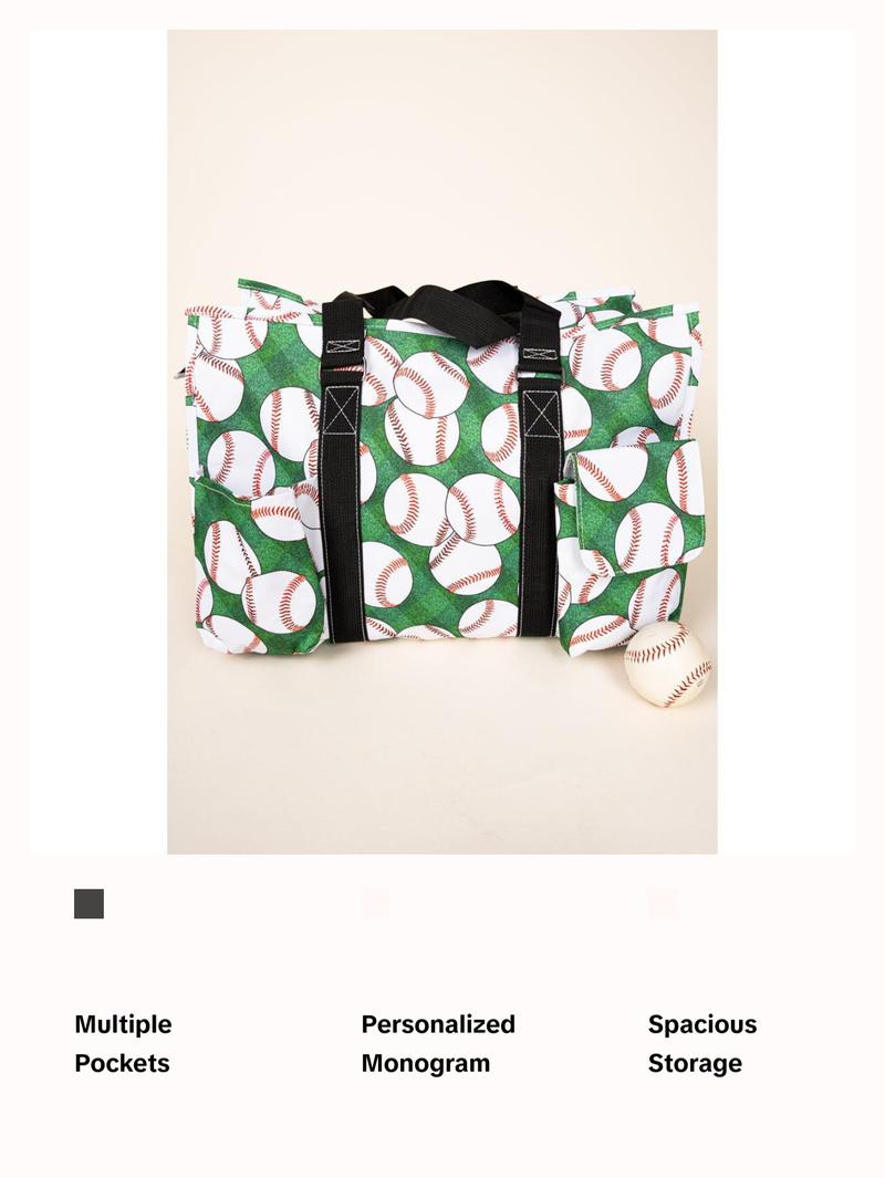 Bases Loaded Large Organizer Tote