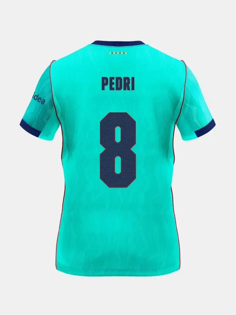 Unisex Collectible Sports Apparel Pedri 2026-2027 Third Player Jersey - Spain League