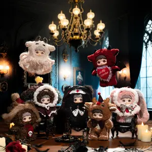 Maymei Winter Weirdness Series  Plush Blind Box, Cute Soft Stuffed Keychain, Kawaii Mystery Vinyl Bag Charms Collectible for Birthday Christmas