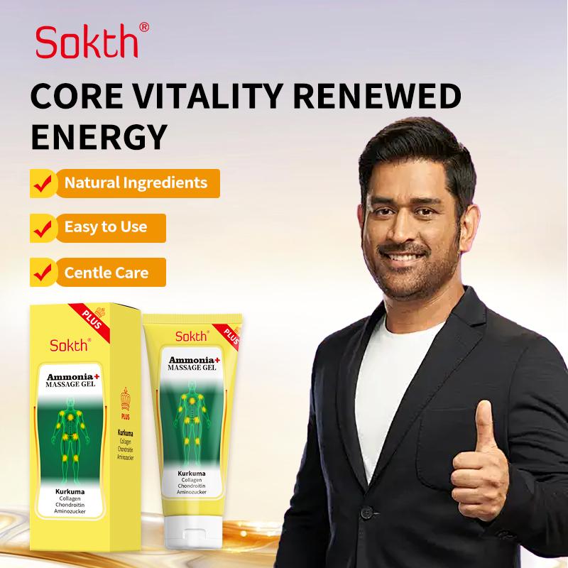 Natural Relief: Sakth Ammonia Massage Gel for Soft, Relaxed Skin