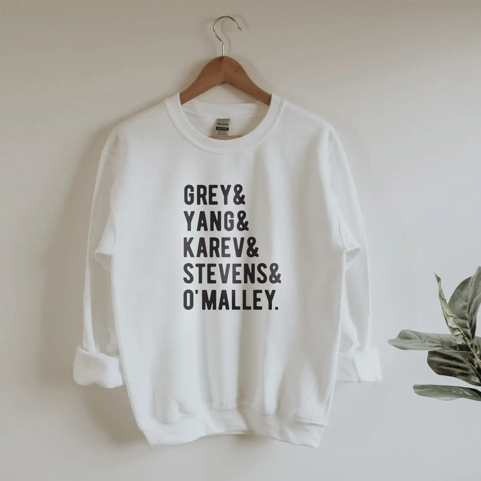 Grey's Anatomy Memorial Hospital Unisex Sweatshirt, Derek Shepherd Sweater