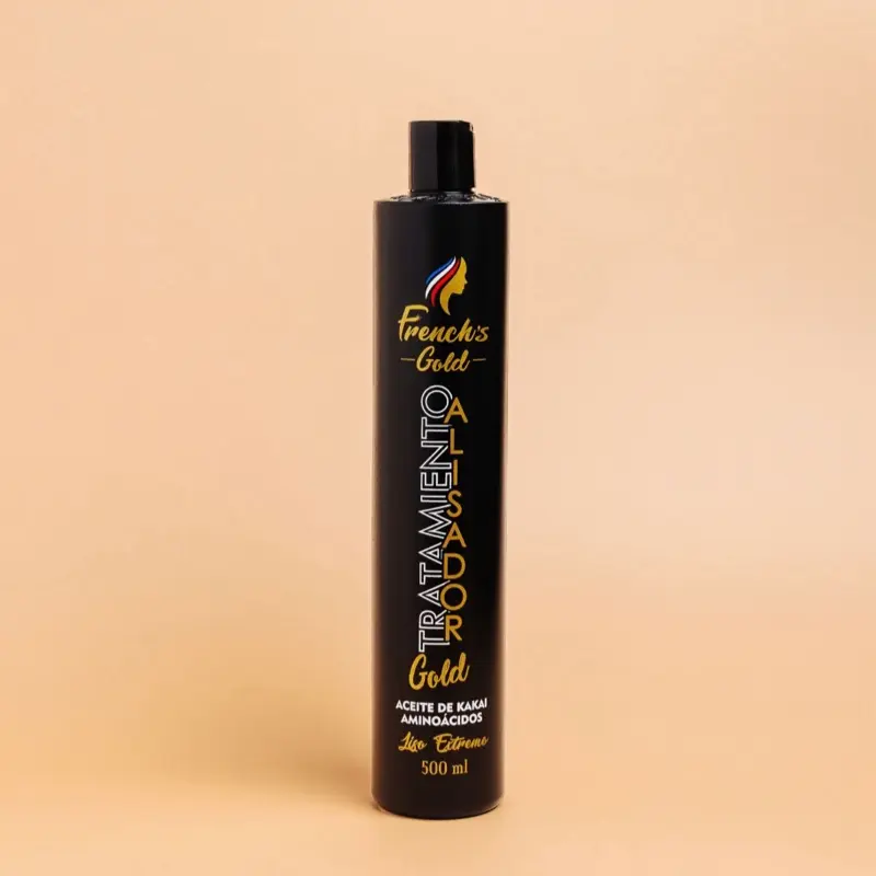 French's Gold Keratin Smoothing Straightening Treatment 500ML for Sleek Hair Care