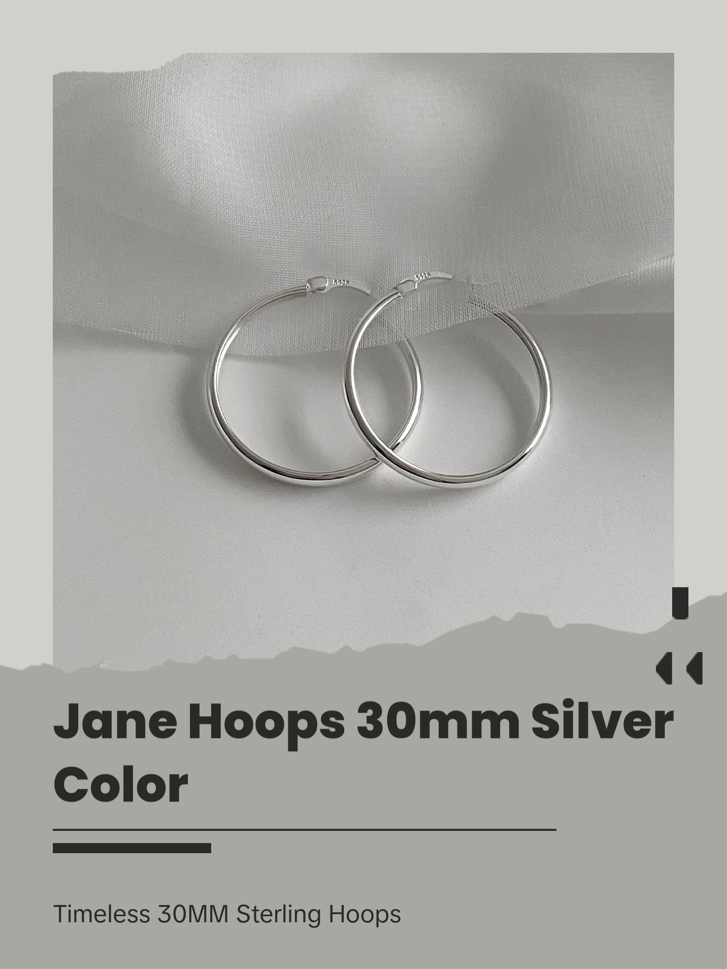 Jane Hoops 30MM