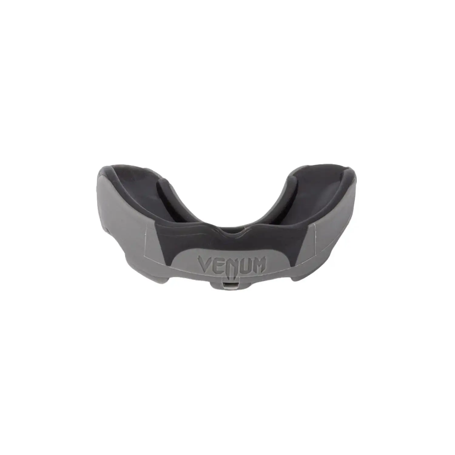 Venum Predator Mouthguard with Nextfit Gel Frame for Custom Mouthguard Molding, Strap/Strapless Low Profile Design for Training, Grey/Black, Protective Gear, Athletic Protective Gear, Teeth Grinding Protective Gear