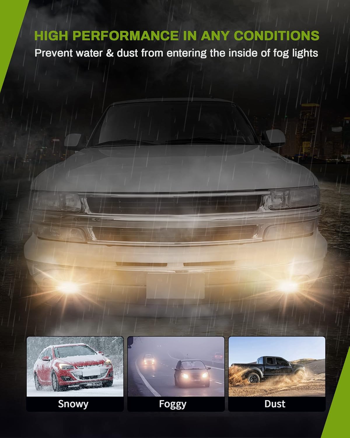 YITAMOTOR Fog Lights Compatible with 1999-2002 Chevy Silverado/2000-2006 Suburban/2000-2006 Chevy Tahoe 880 12V 27W Bulbs YITAMOTOR Fog Lights Compatible with 1999-2002 Chevy Silverado/2000-2006 Suburban/2000-2006 Chevy Tahoe 880 12V 27W Bulbs