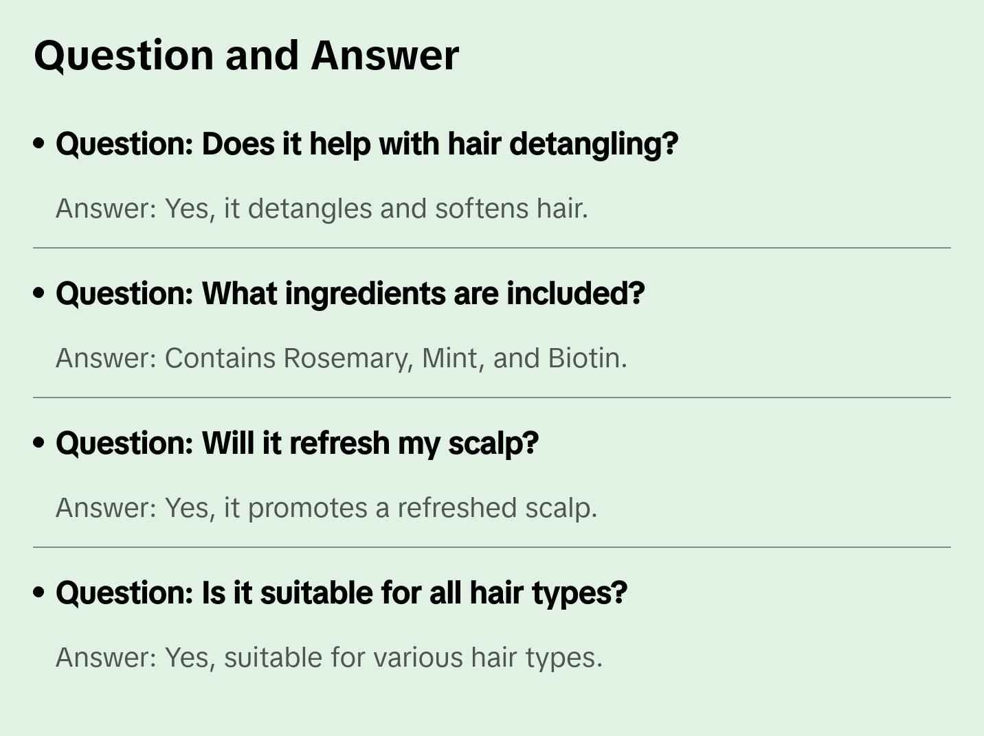 Luseta Rosemary Mint Complex Conditioner