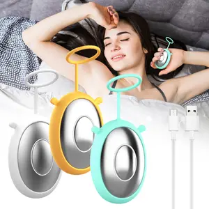 Handheld Sleep Device with Strap, Ideal Gifts for Relaxation, Stress Relief, Insomnia,Improve Deep Sleep, Portable Sleep Device（White、Blue、Yellow）