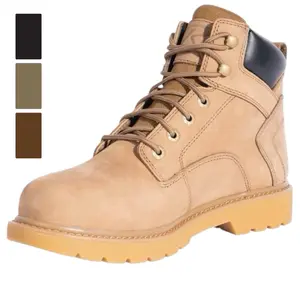 Rothco Tradesman 6 Inch Men's Work Boots Comfort Footwear TAA Compliant Waterproof Leather & Polyester Upper EVA Footbed Non-Slip Outsole - Boy, Shoe