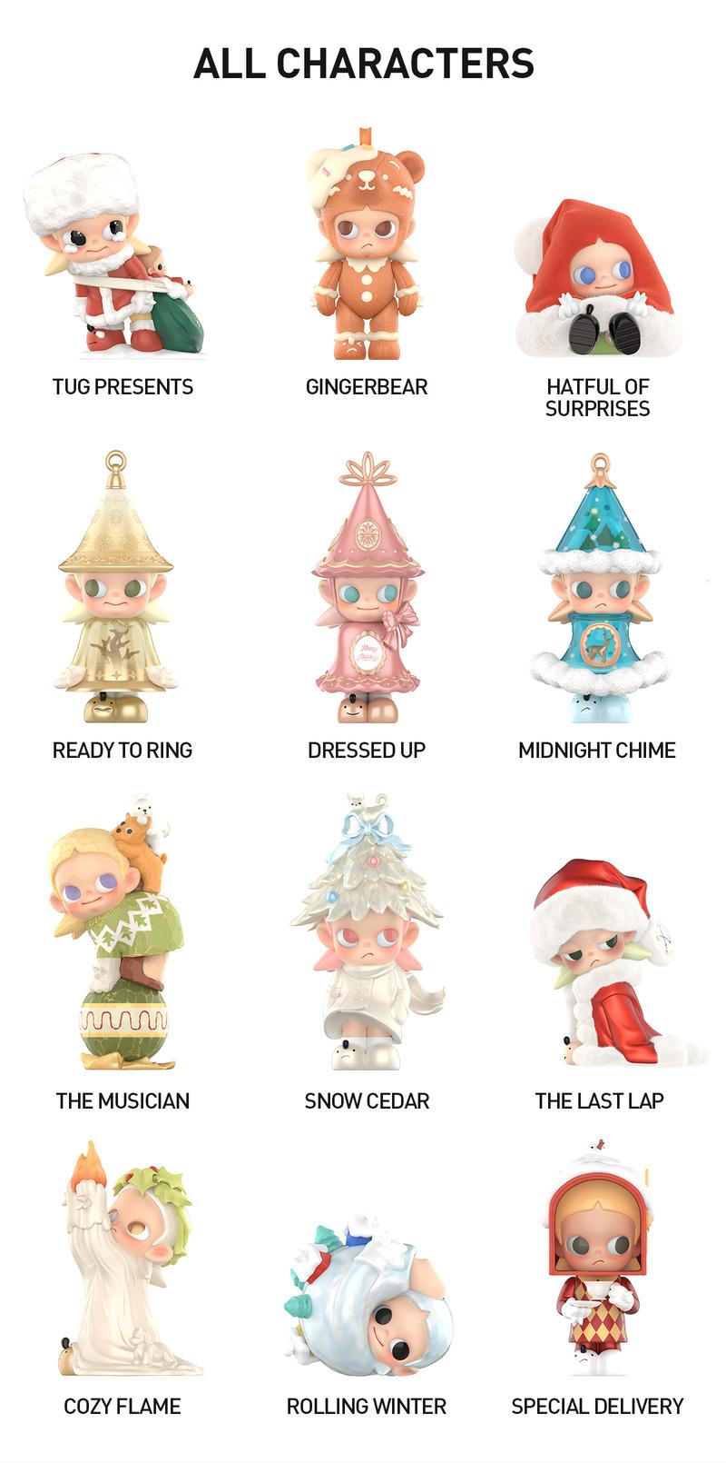 POP MART Zsiga The Winter of Gifts Series Figures