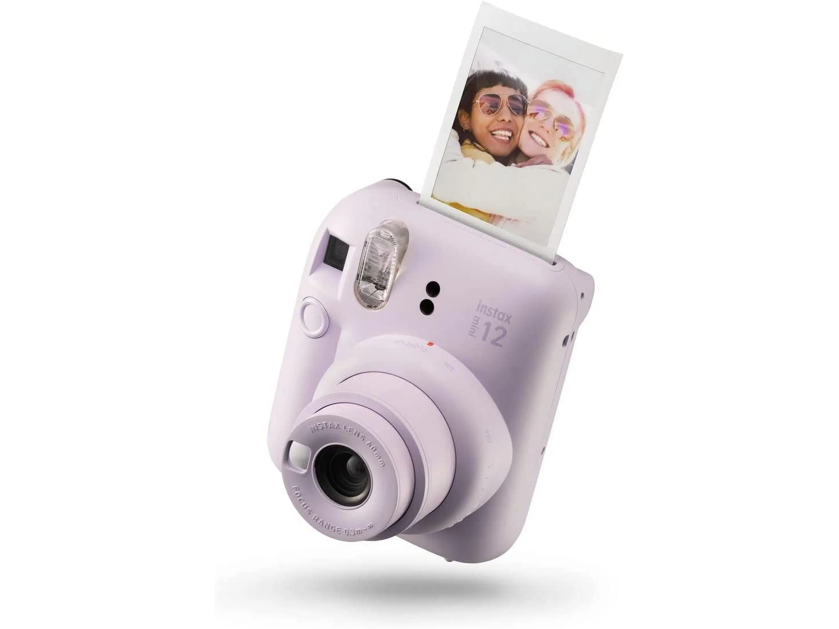 Fuji Film USA 16806286 Instax Mini 12 Purple Instant Print Camera - Selfie-Capable, Casual Plastic Build, Built-In Flash, Batteries Included (Yes)